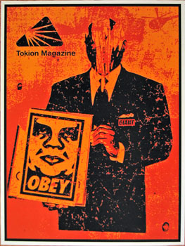 Tokion Suit Poster, by Shepard Fairey, 1999