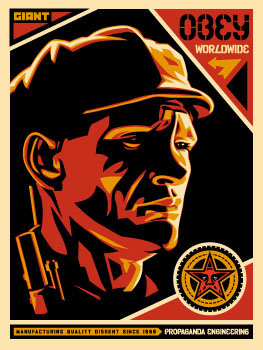Worker, by Shepard Fairey, 2000
