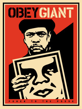 Nubian Sign, by Shepard Fairey, 2000