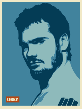 Rollins Poster, by Shepard Fairey, 2002