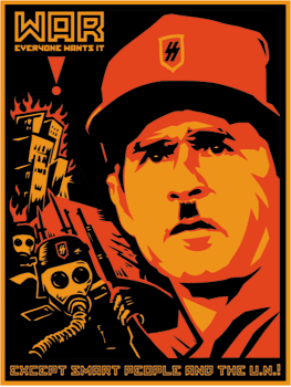 Fairey Anti-bush, by Shepard Fairey, 2003