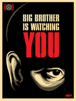 Big Brother Is Watching, by Shepard Fairey, 2006