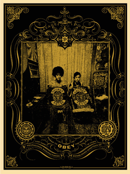 Giant Savage 2, by Shepard Fairey, 2006