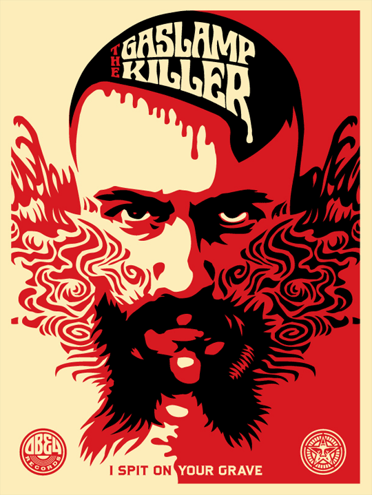 Gaslamp Killer, by Shepard Fairey, 2008