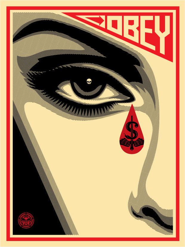Eye Alert Cream, by Shepard Fairey, 2010