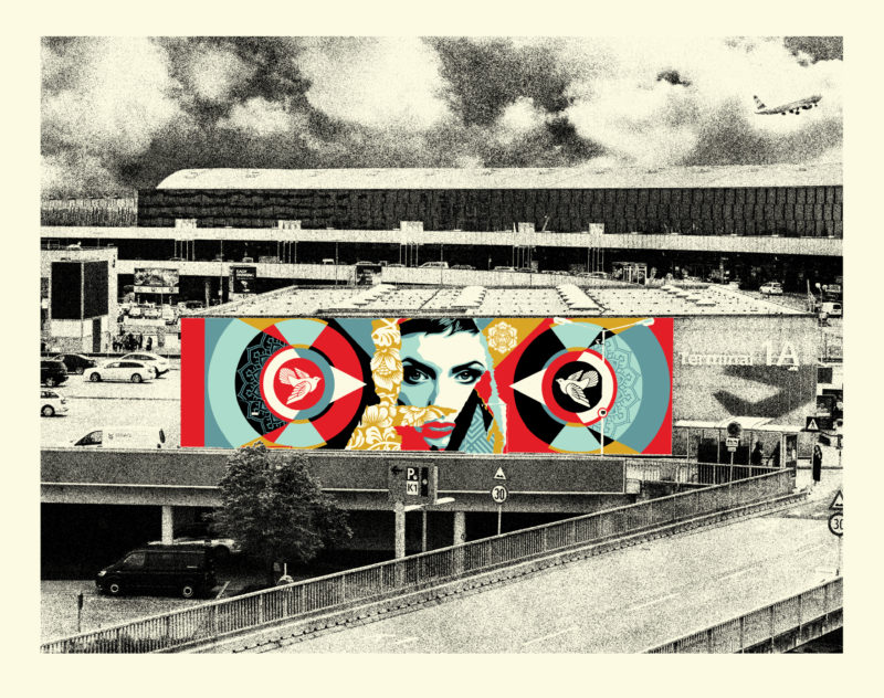 Ideal Power Vienna Heliogravure, by Shepard Fairey, 2018
