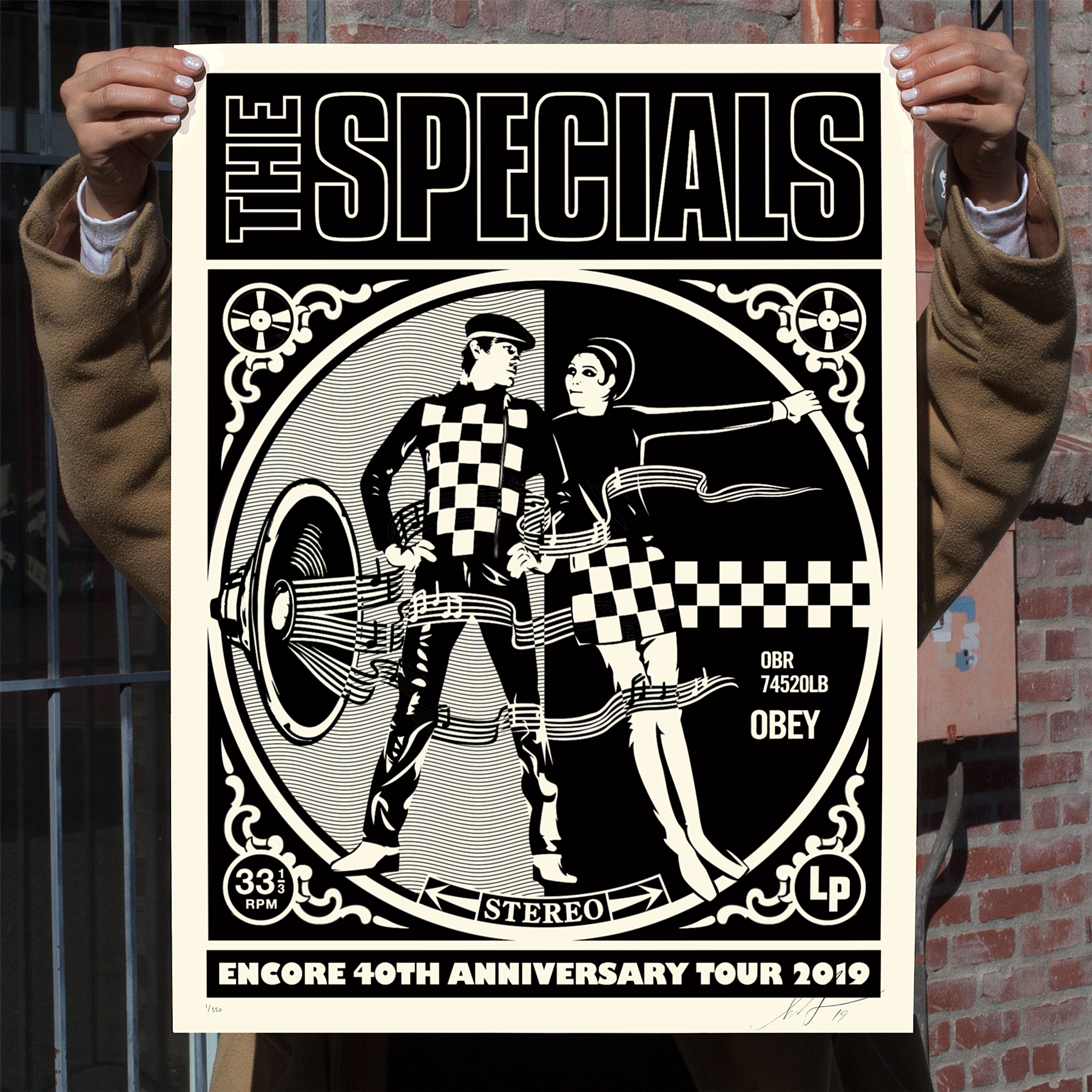 Specials Encore 2019, by Shepard Fairey, 2019