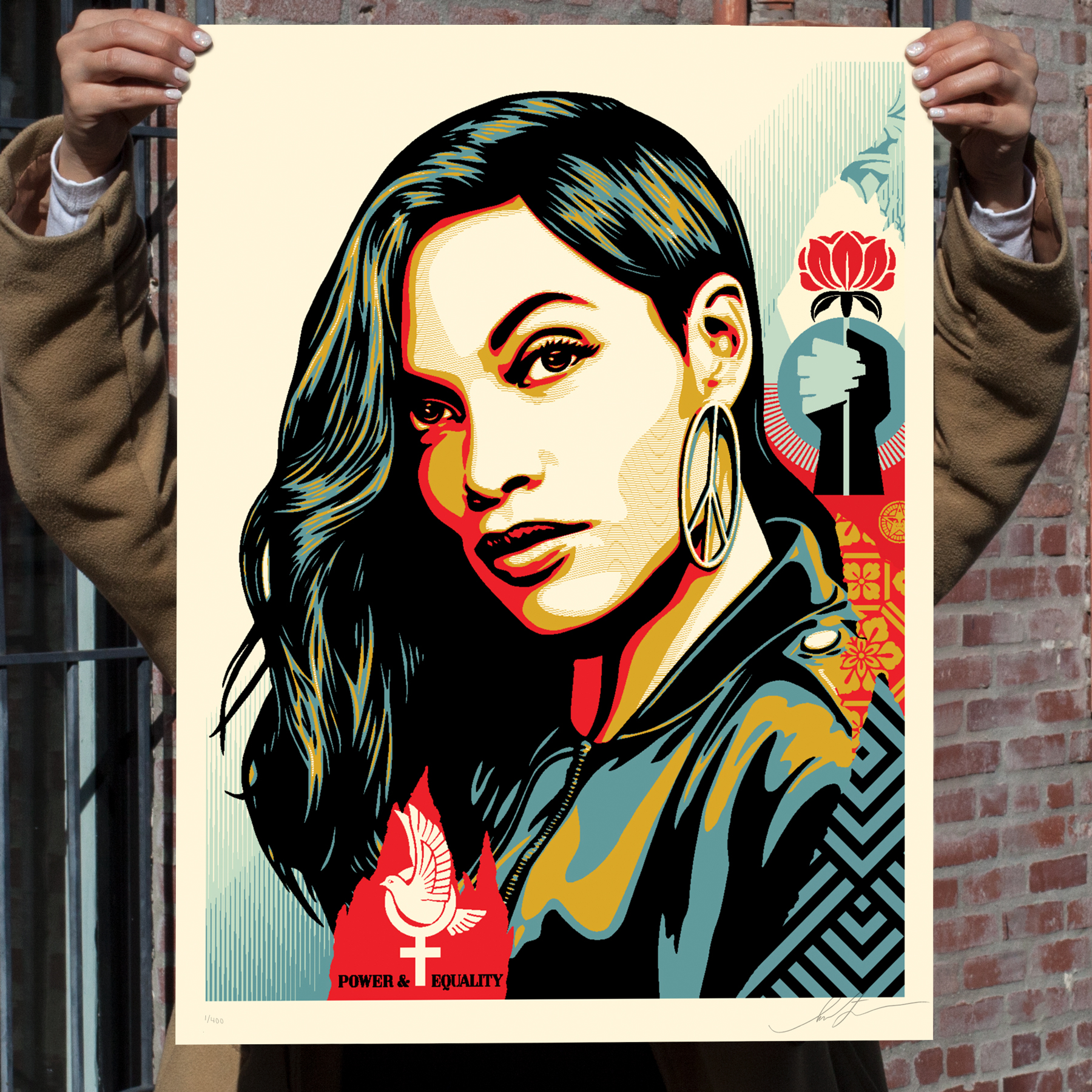Power & Equality: Dove, by Shepard Fairey, 2019
