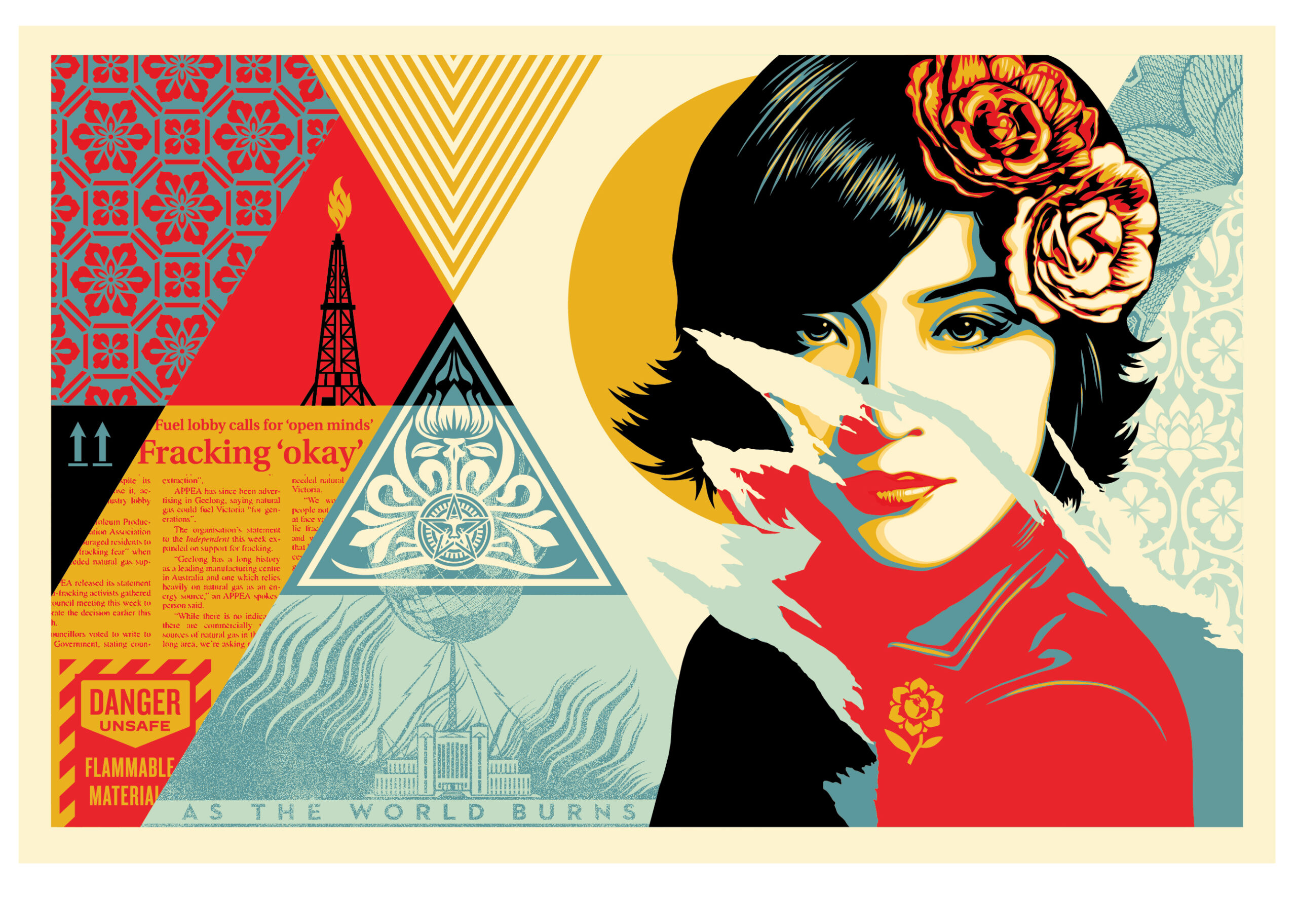 Open Minds, by Shepard Fairey, 2022