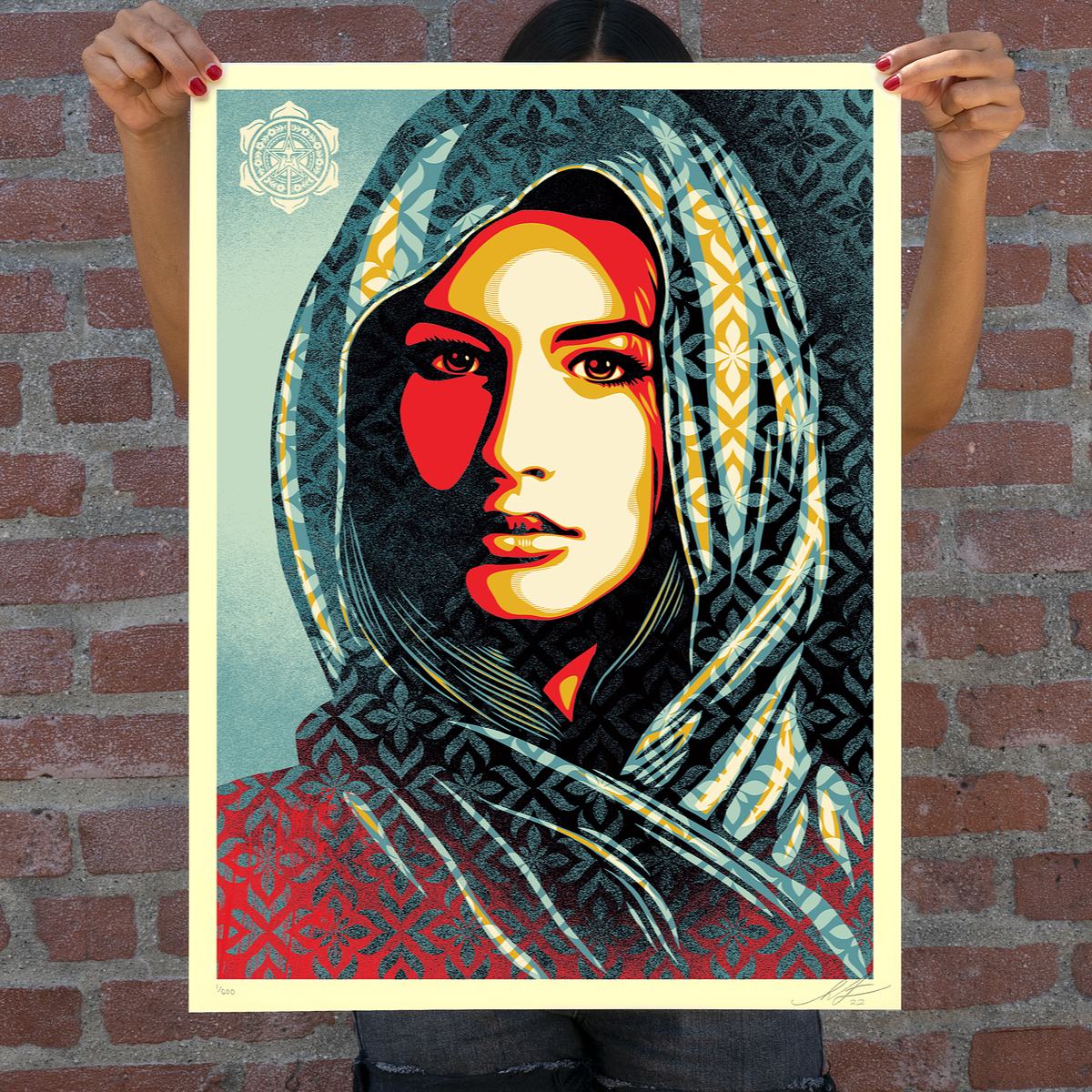 Universal Dignity, by Shepard Fairey, 2021