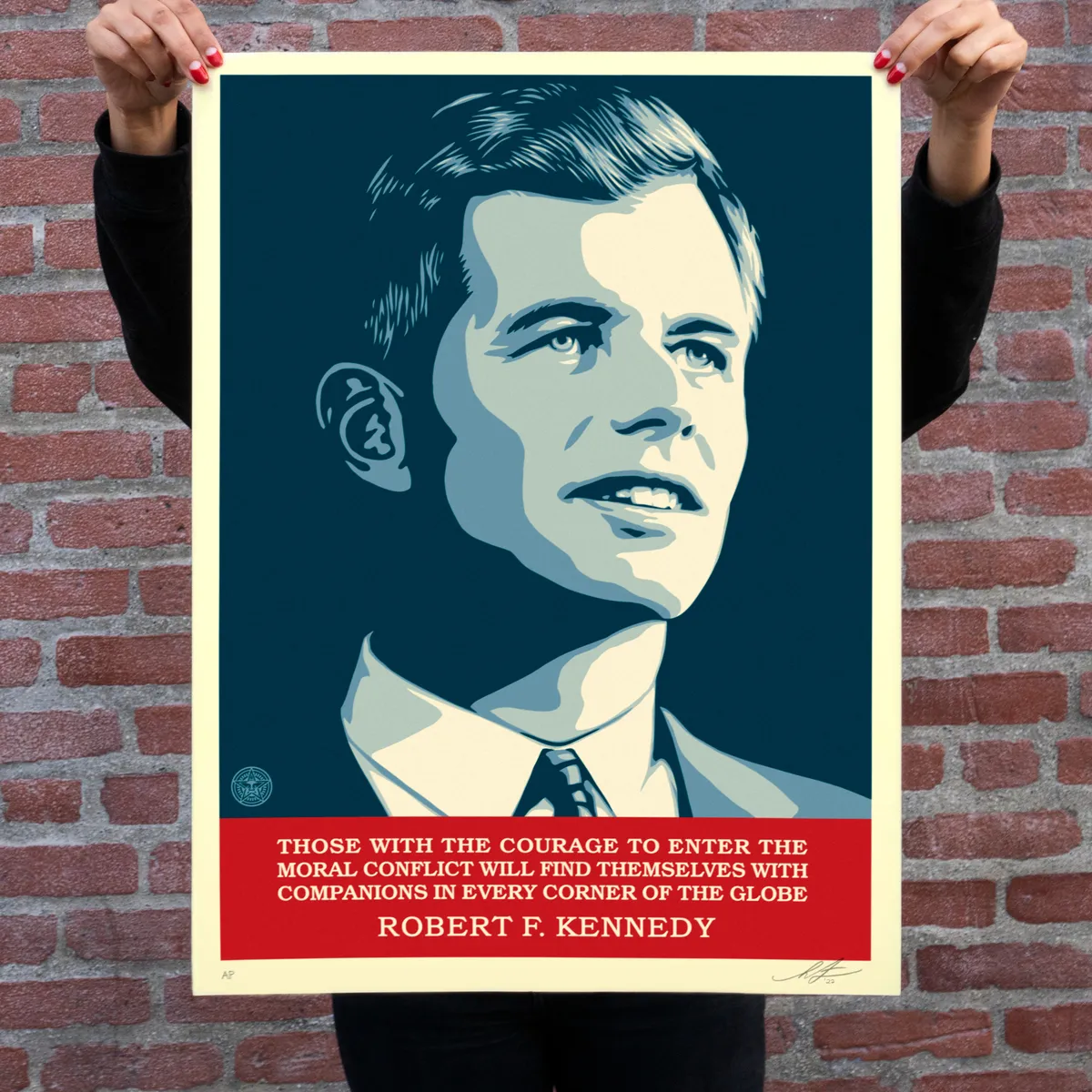 Rfk, by Shepard Fairey, 2023