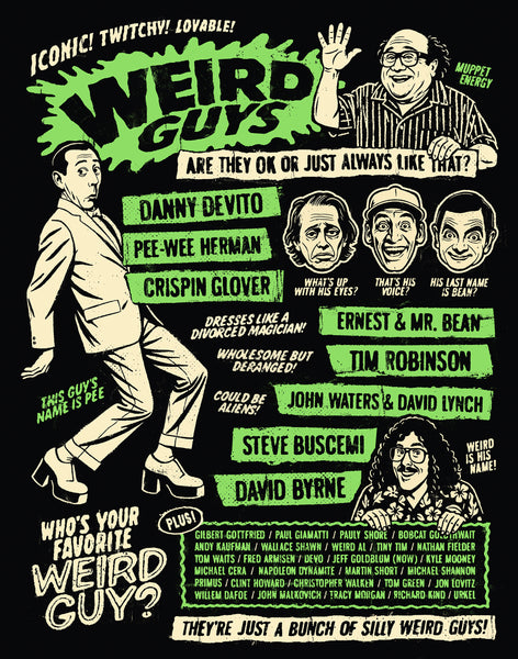 Weird Guys, by Matthew Lineham