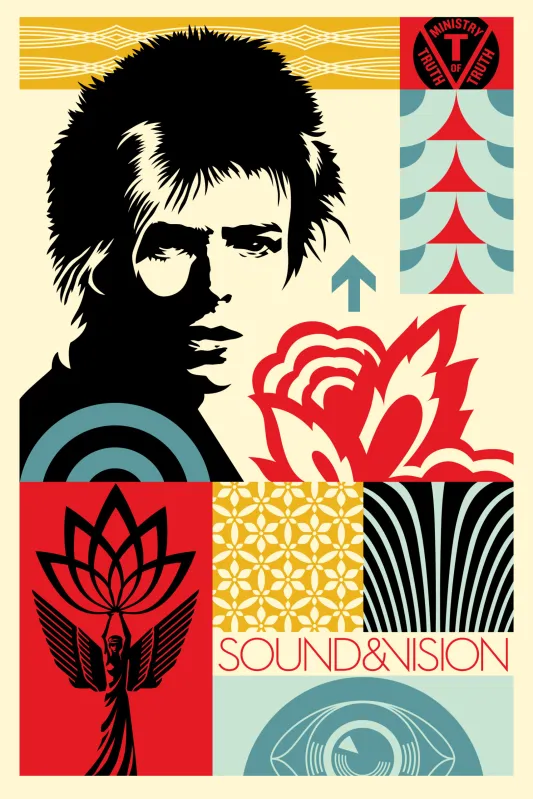 Modular Sound And Vision, by Shepard Fairey, 2026