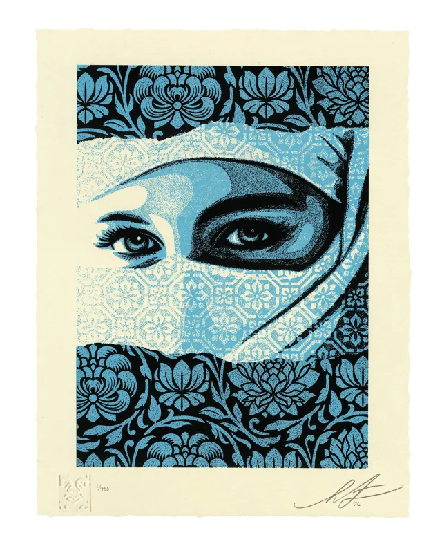 Not A Terrorist, by Shepard Fairey, 2026