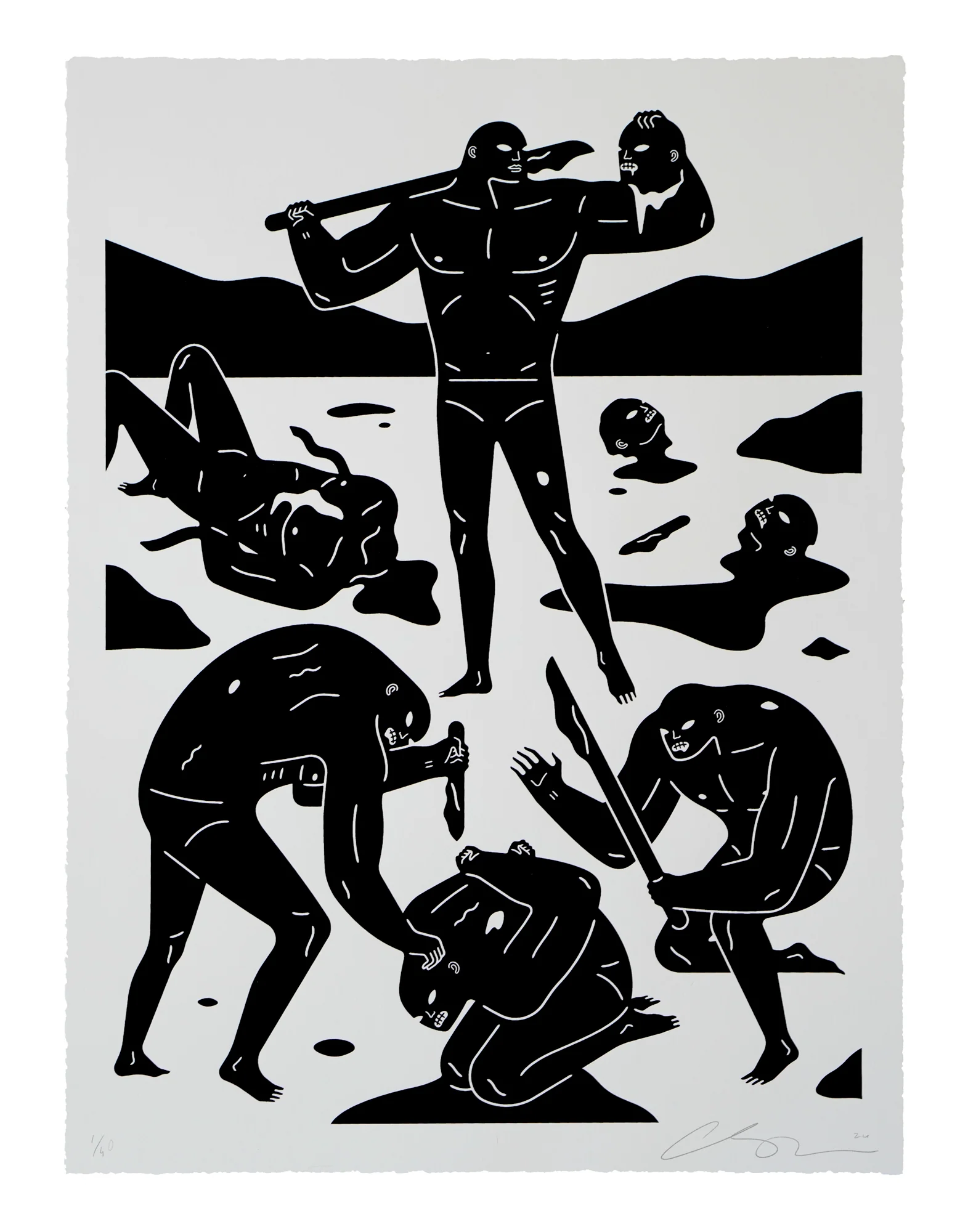 The Light Bearer (White), by Cleon Peterson, 2026