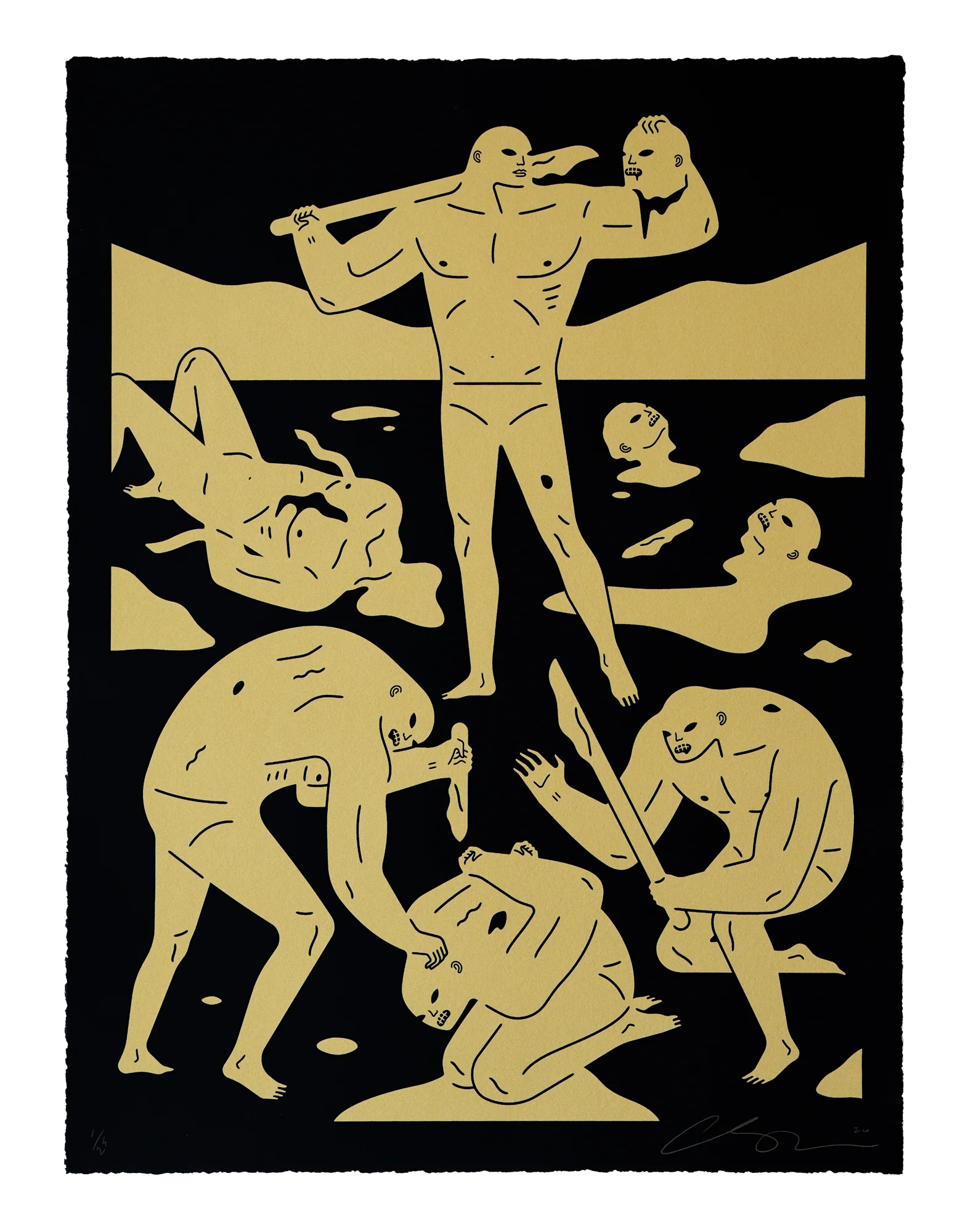 The Light Bearer (Gold), by Cleon Peterson, 2026