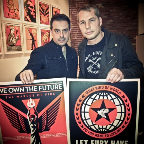 Let Fury Have The Hour – Film Poster, by Shepard Fairey, 2013