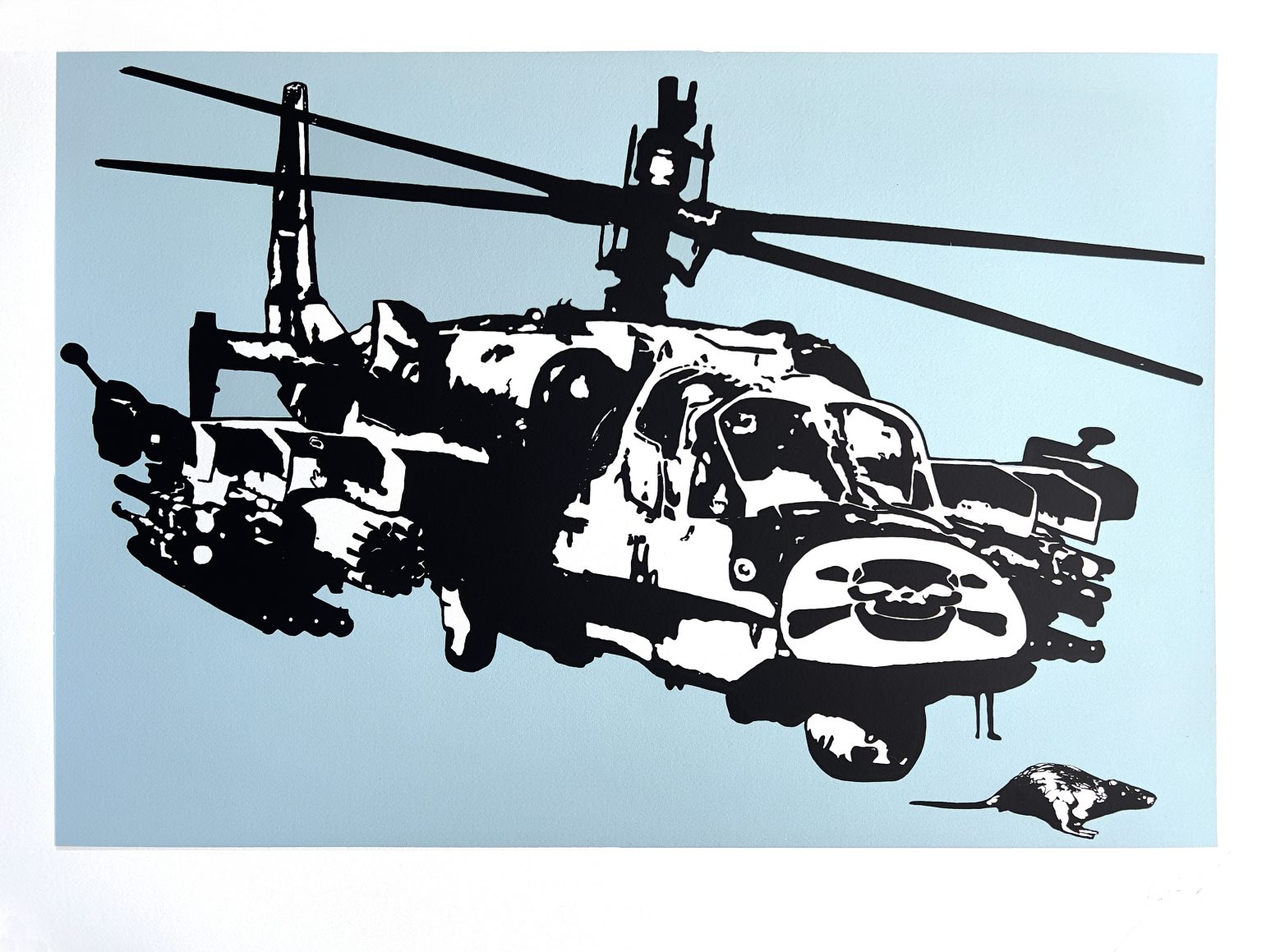 The Warbird, by Blek Le Rat, 2025