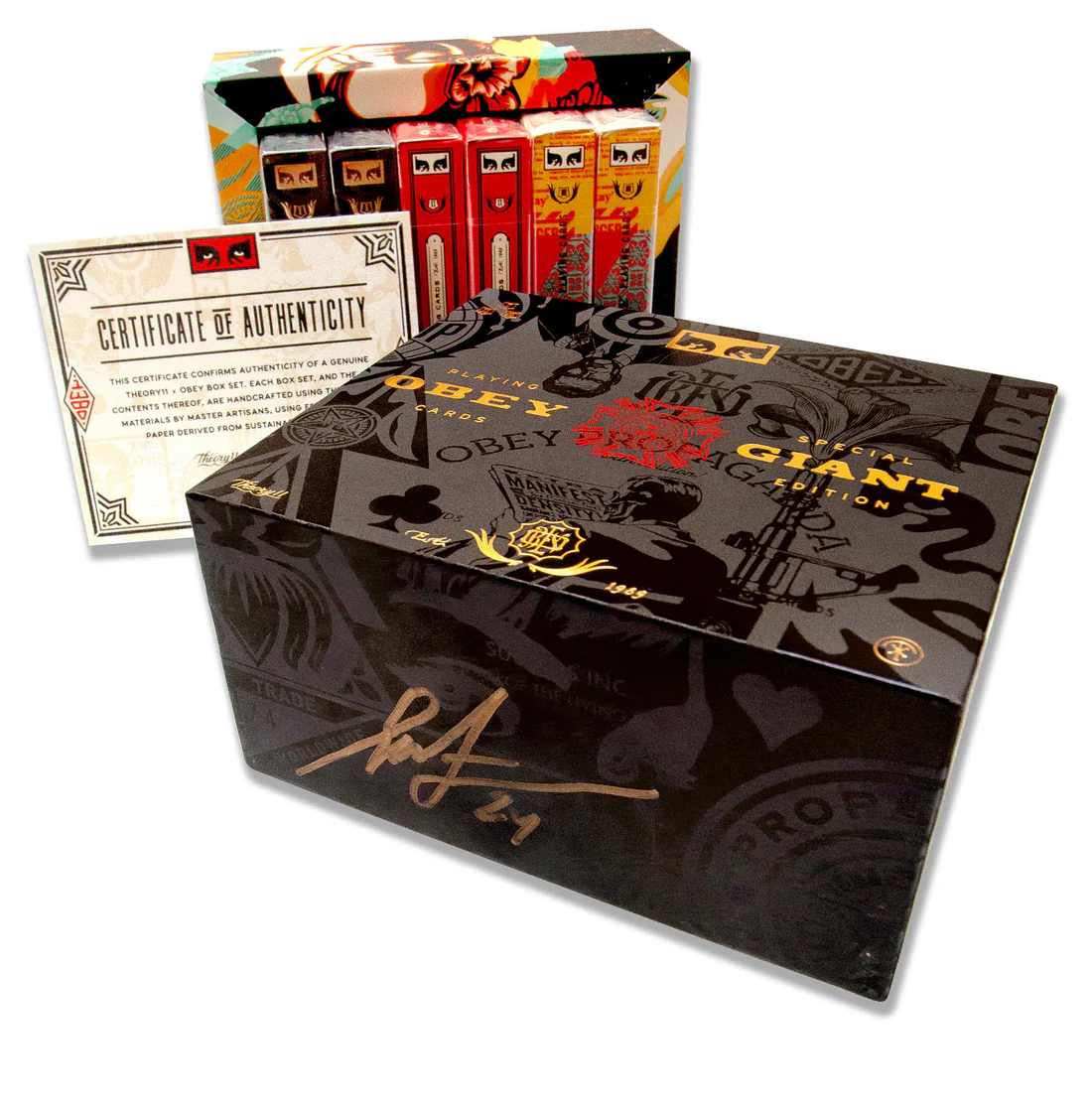 Obey Playing Cards Box Set, by Shepard Fairey, 2024