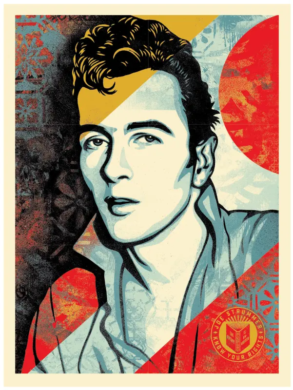 Joe Strummer – Know Your Rights, by Shepard Fairey, 2023