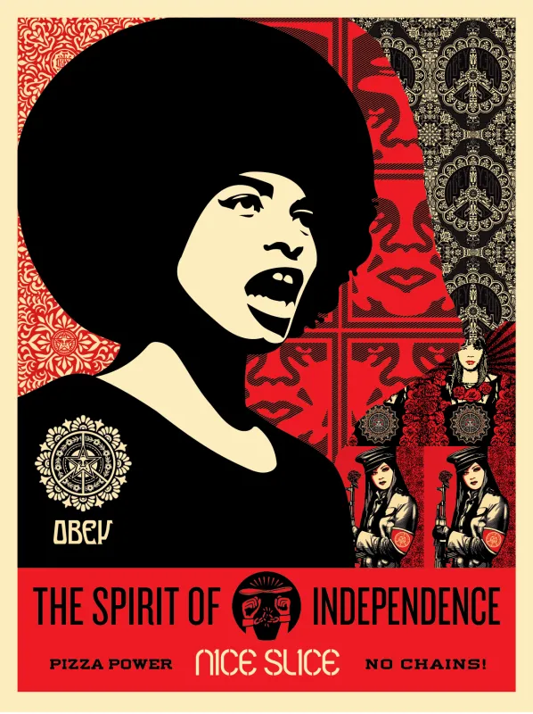 Spirit Of Independence, by Shepard Fairey, 2017
