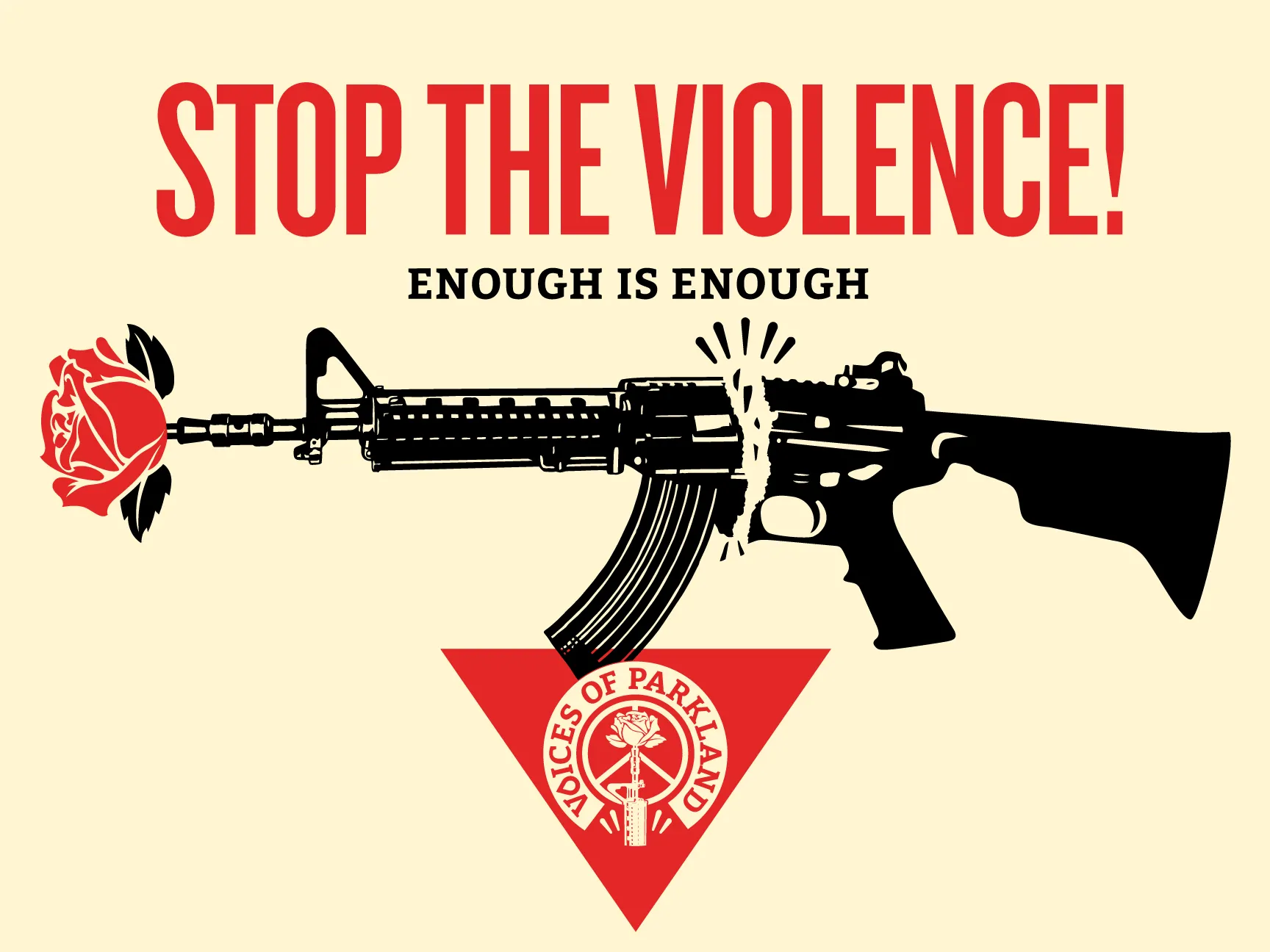 Parkland Voices, by Shepard Fairey, 2019