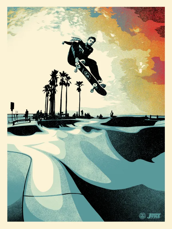 Greyson Fletcher - The Harmony Of Form And Style, by Shepard Fairey, 2024