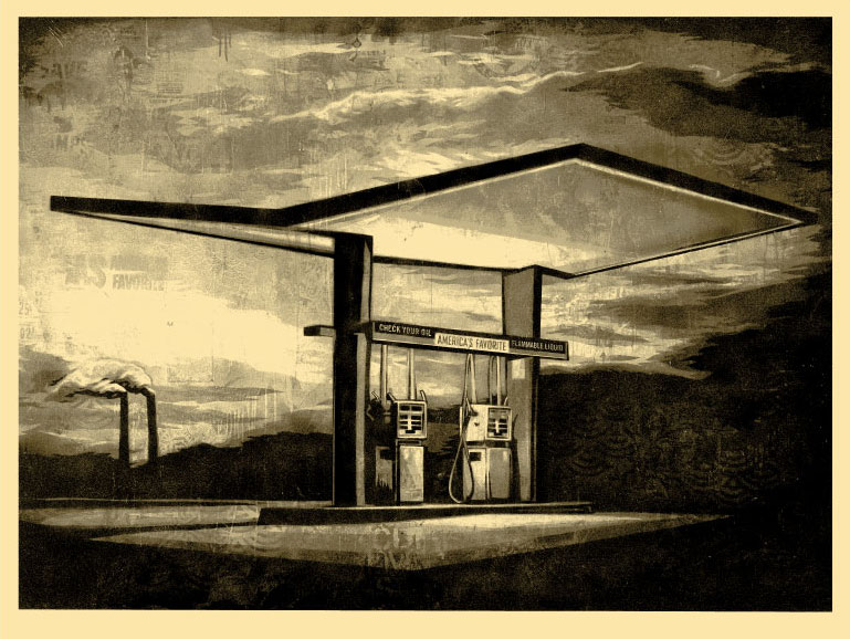 America’s Favorite (silver), by Shepard Fairey, 2010