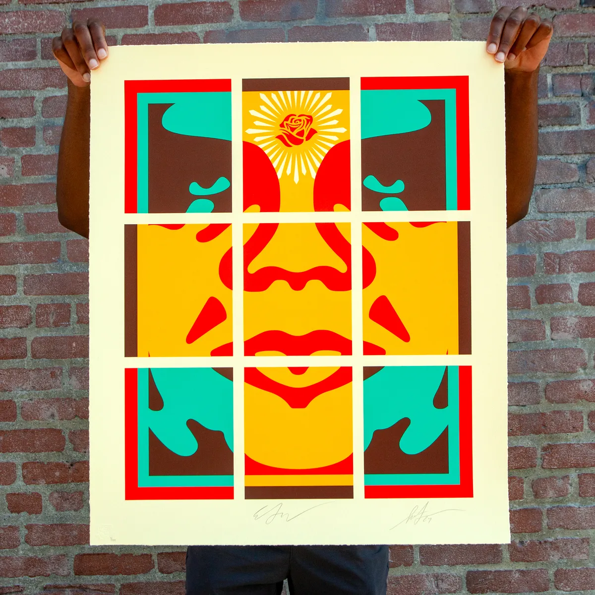 They Divide We Multiply, by Shepard Fairey, Ernesto Yerena, 2024