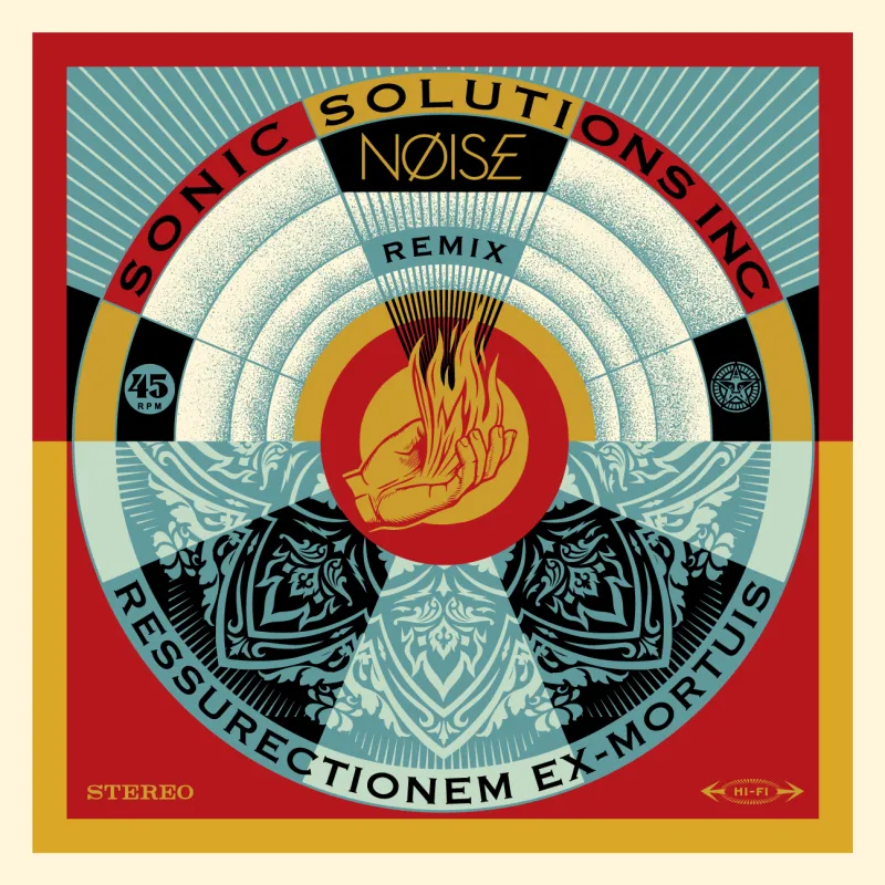 Nøise/ssi Resurrectionem Ex-mortuis Remix, by Shepard Fairey, 2021