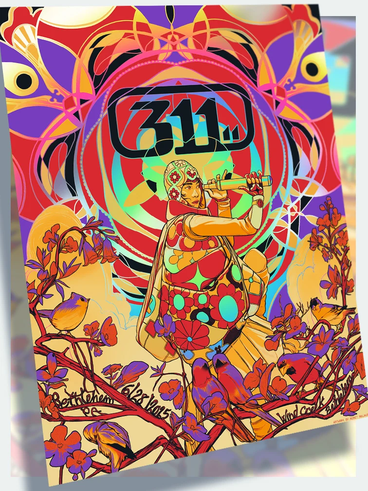 311 Bethlehem Variant Rainbow Foil AP, by Nimit Malavia thumbnail 2