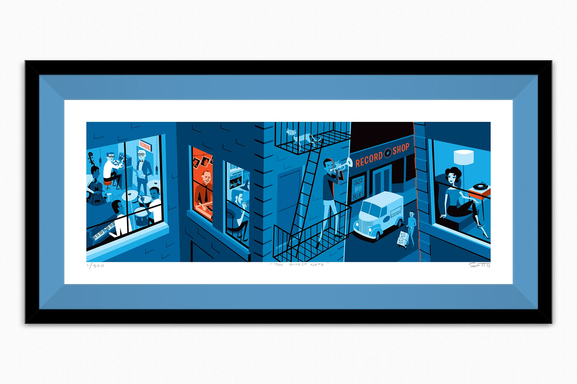 The Bluest Note, by Shag, 2024 thumbnail 3