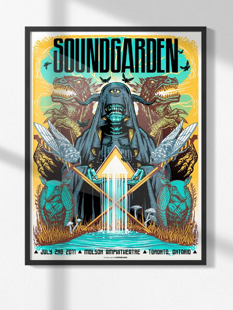 Soundgarden Toronto AP, by Munk One, 2011 thumbnail 3