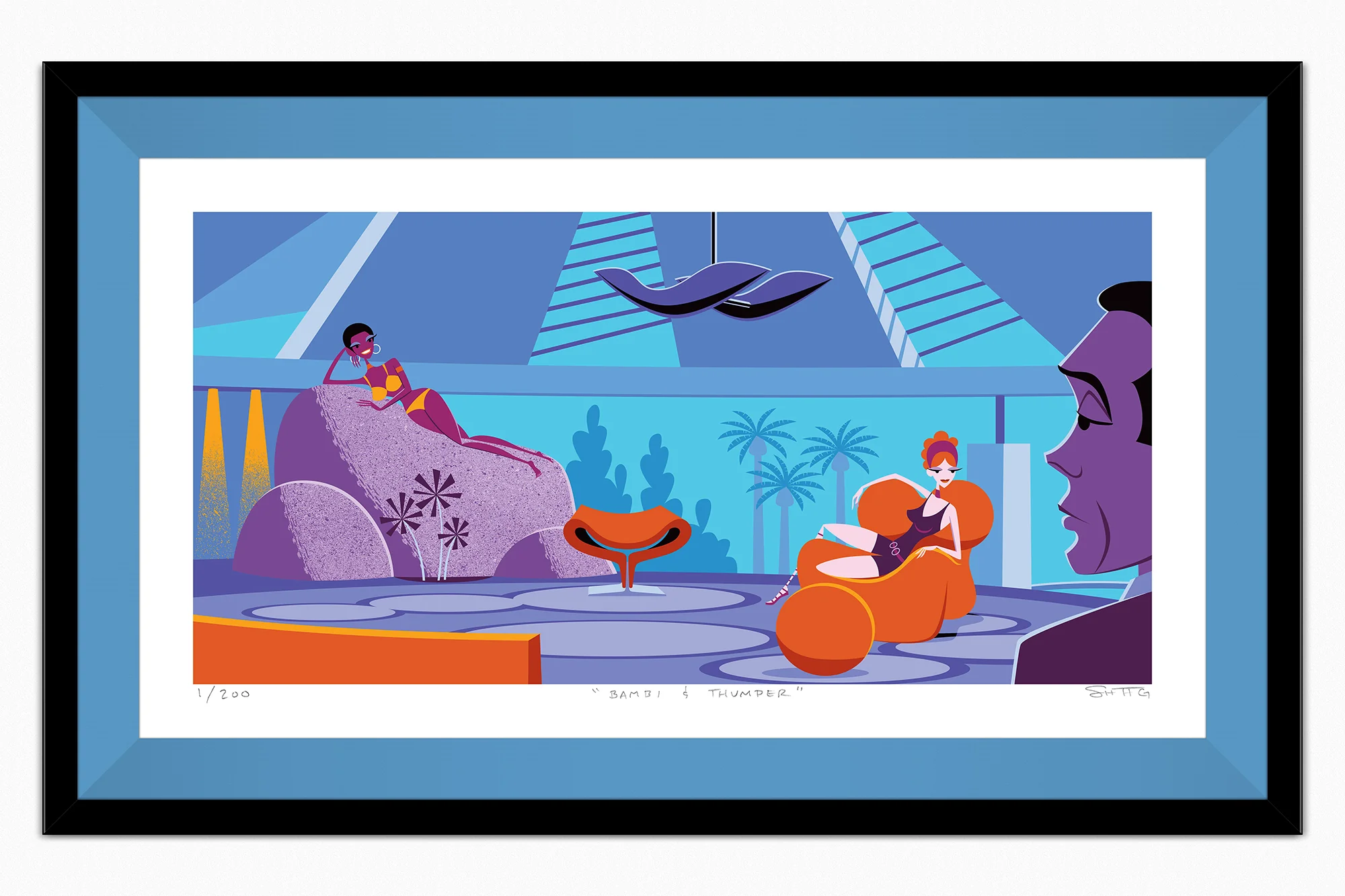 Bambi and Thumper, by Shag, 2023 thumbnail 3