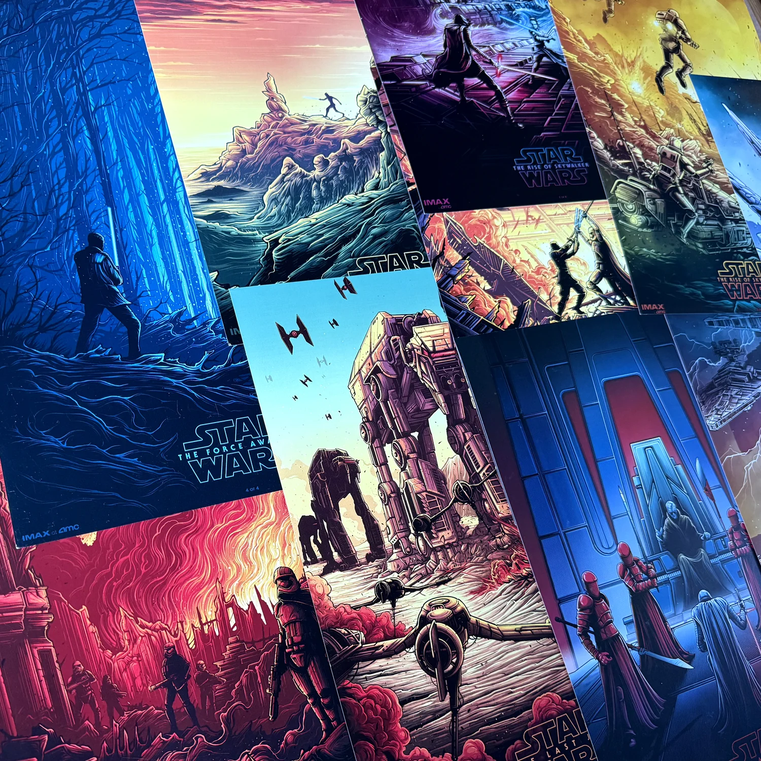 Star Wars Vii/Viii/Ix - Sequel Trilogy Pack, by Dan Mumford thumbnail 2