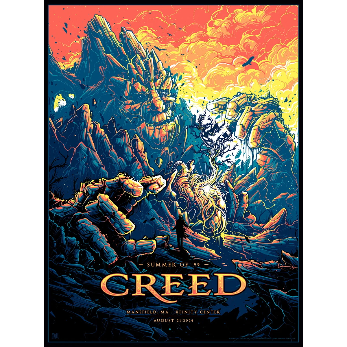 Creed - Xfinity Center, by Dan Mumford