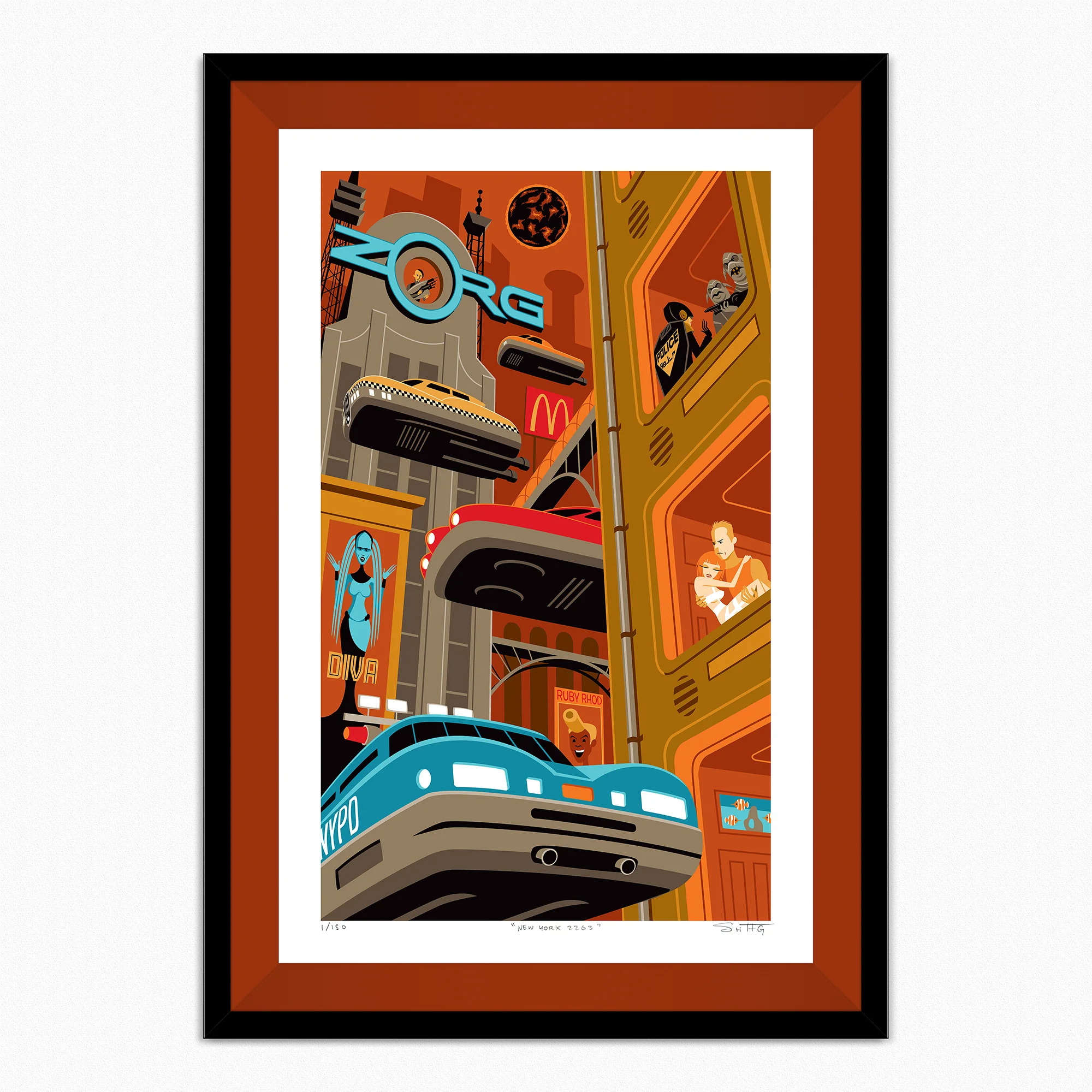 New York 2263, by Shag, 2024 thumbnail 2