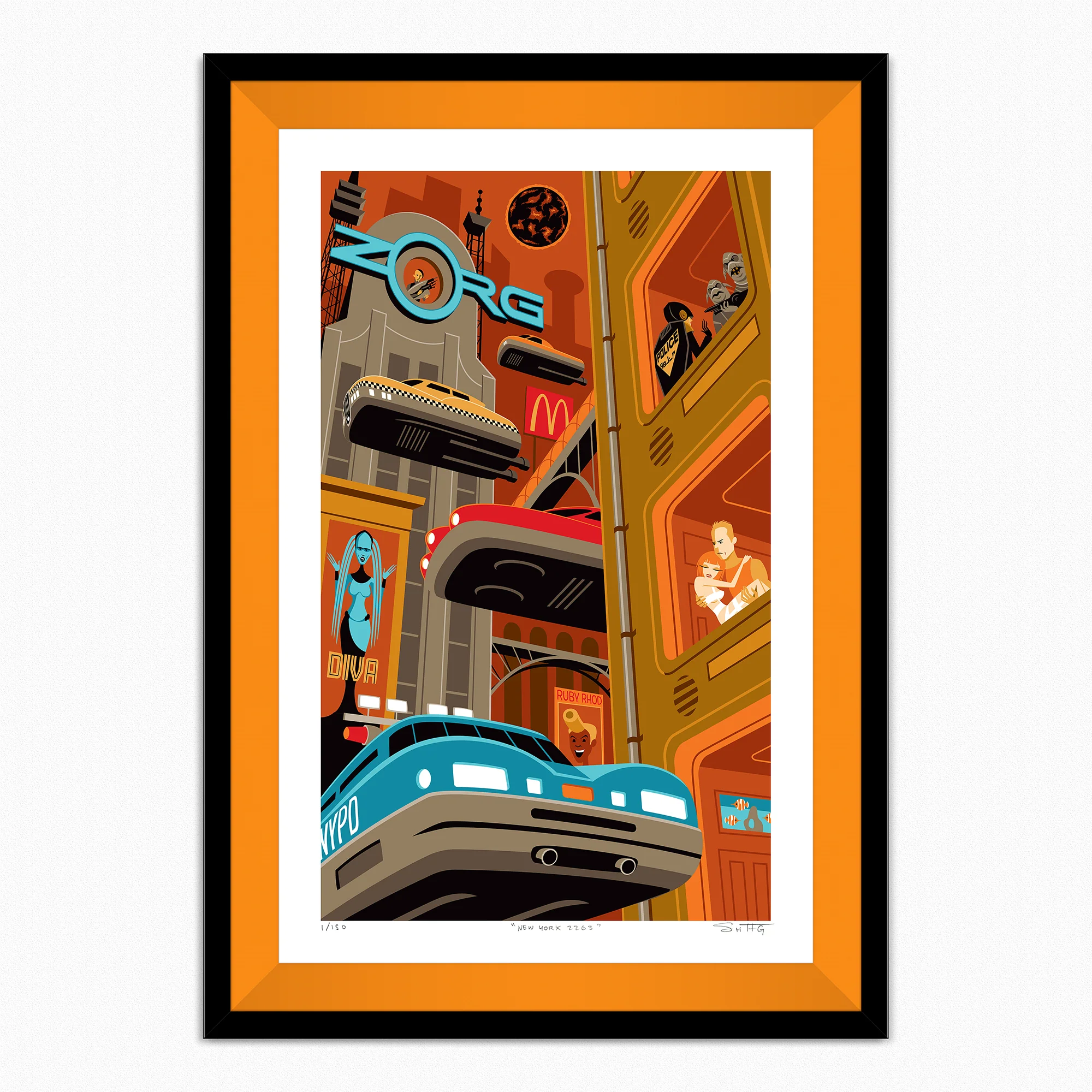 New York 2263, by Shag, 2024 thumbnail 3