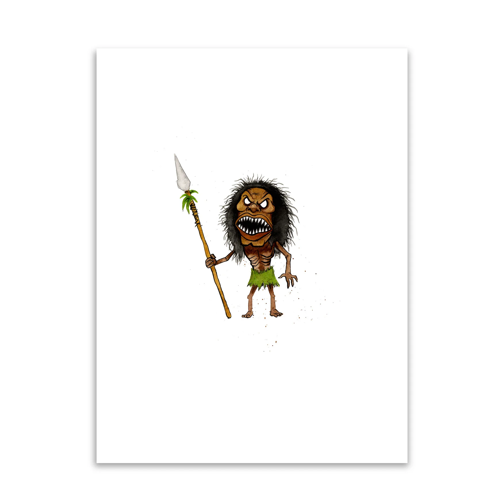 The One Who Kills Original Art, by Alex Pardee thumbnail 2