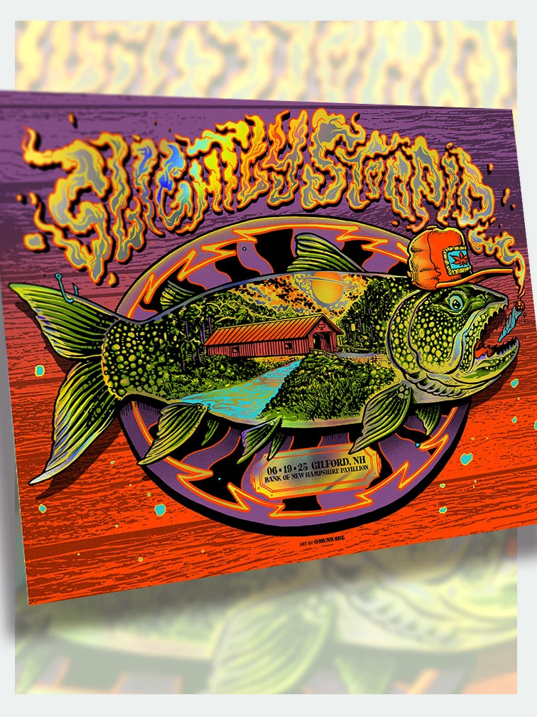 Slightly Stoopid Variant Rainbow Foil AP, by Munk One thumbnail 2