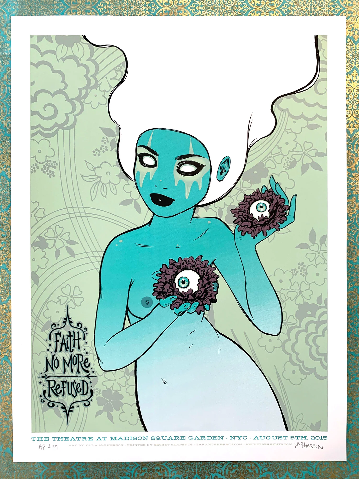 Faith No More + Refused : Green, by Tara McPherson thumbnail 3