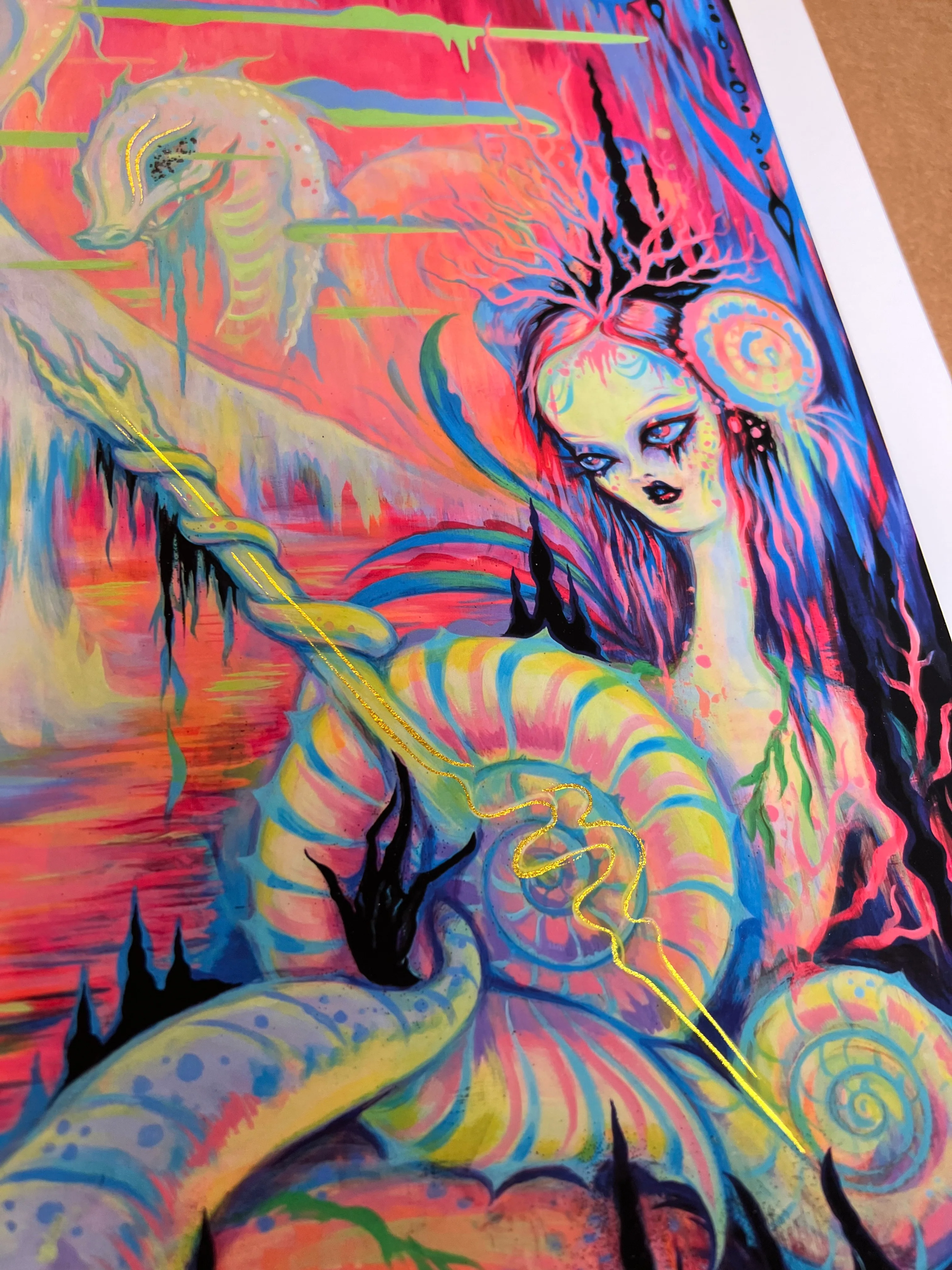 Serpents of the Abyss, by Camille Rose Garcia thumbnail 3