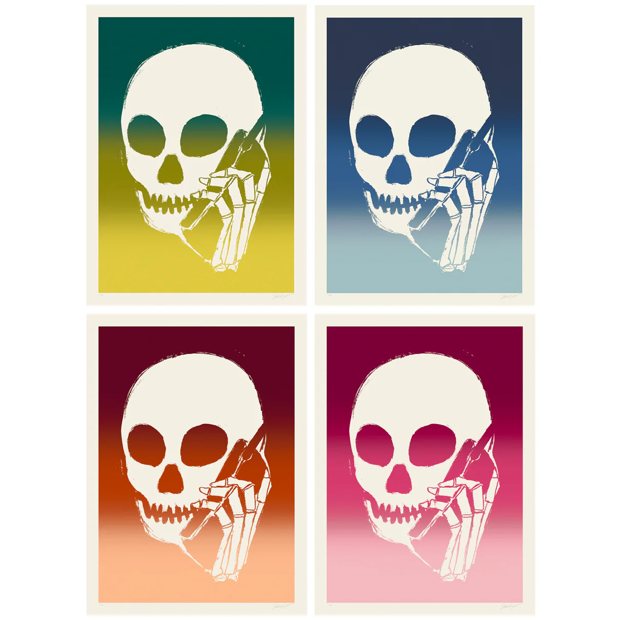 Limited Edition Fade Print Set, by Skullphone, 2019