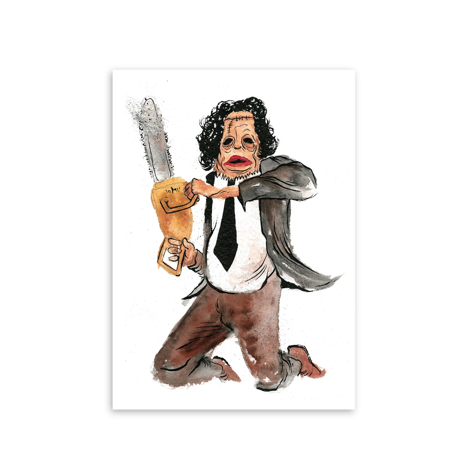 Leatherface, by Alex Pardee