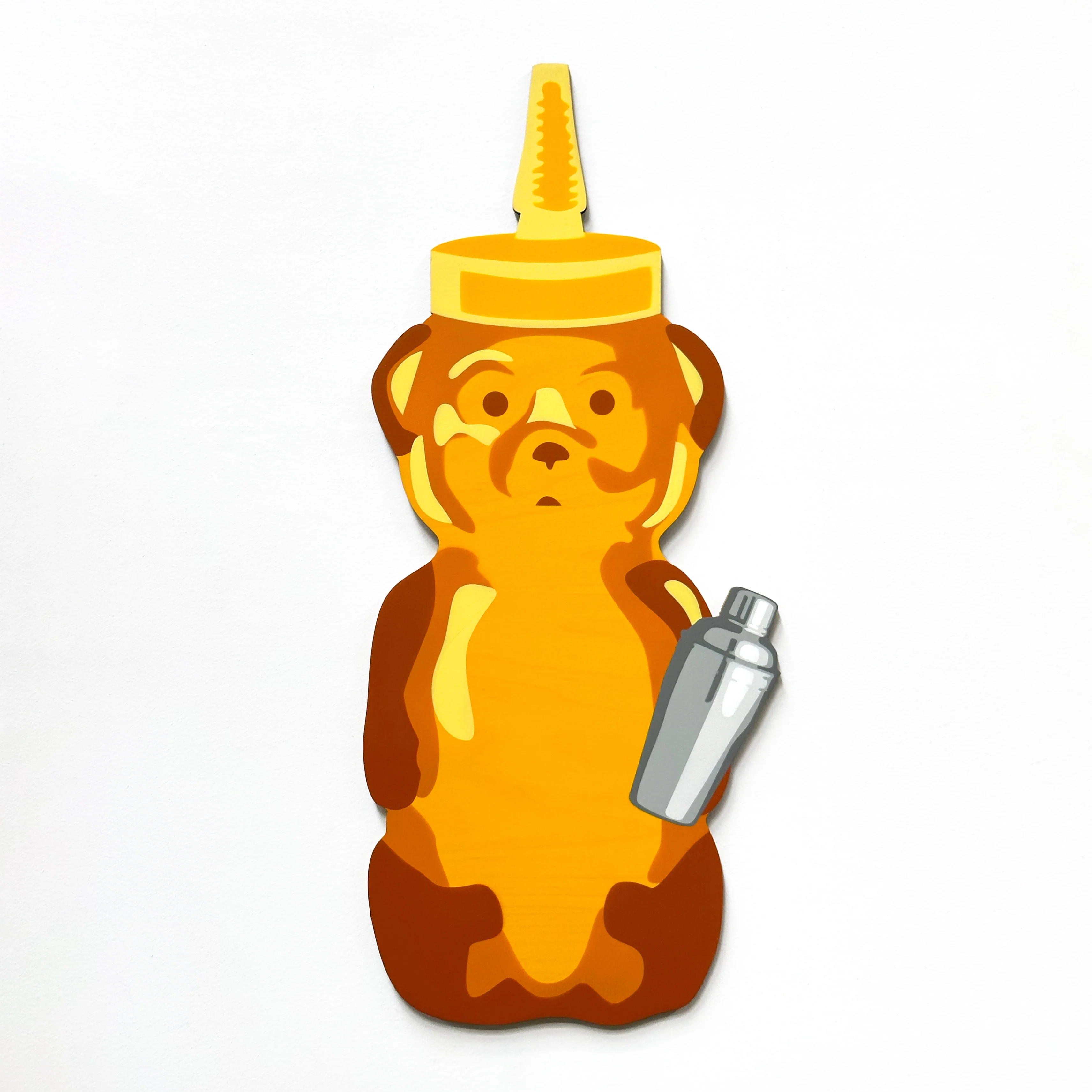 Bartender Bear, by Fnnch