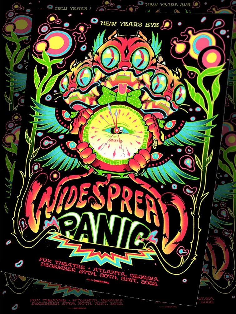 Widespread Panic Nye Atlanta AP, by Munk One thumbnail 2