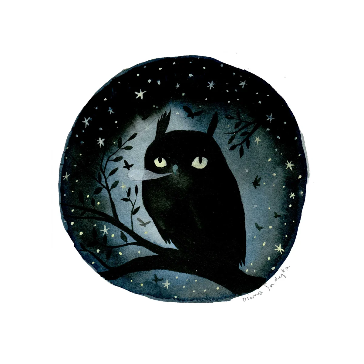 Night Owl, by Diana Sudyka
