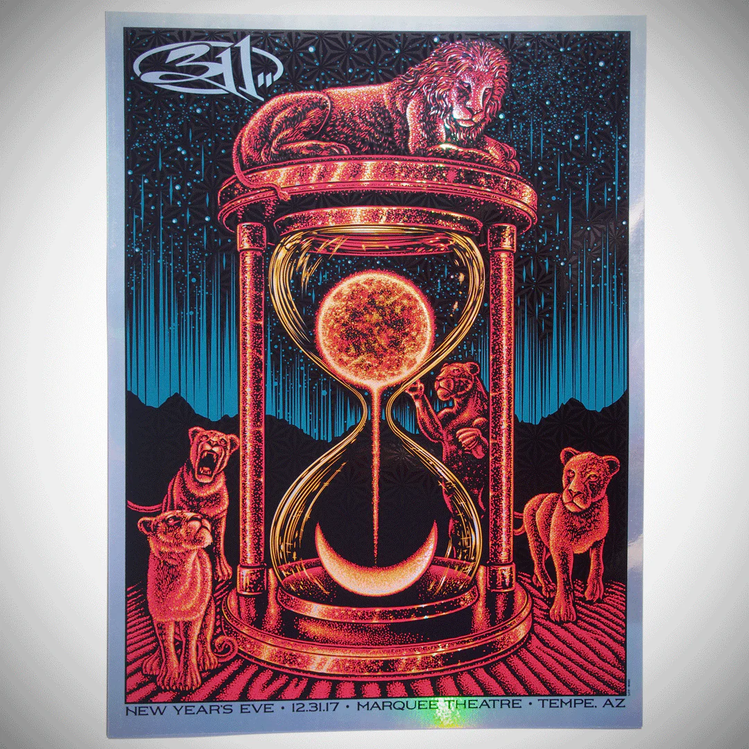 311 - Nye - gold mirror to 60, by Todd Slater thumbnail 2