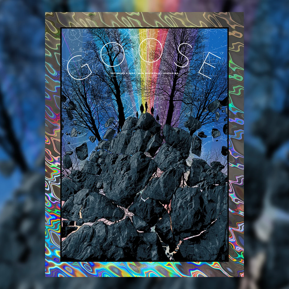 Goose - Lava Foil, by Dan McCarthy