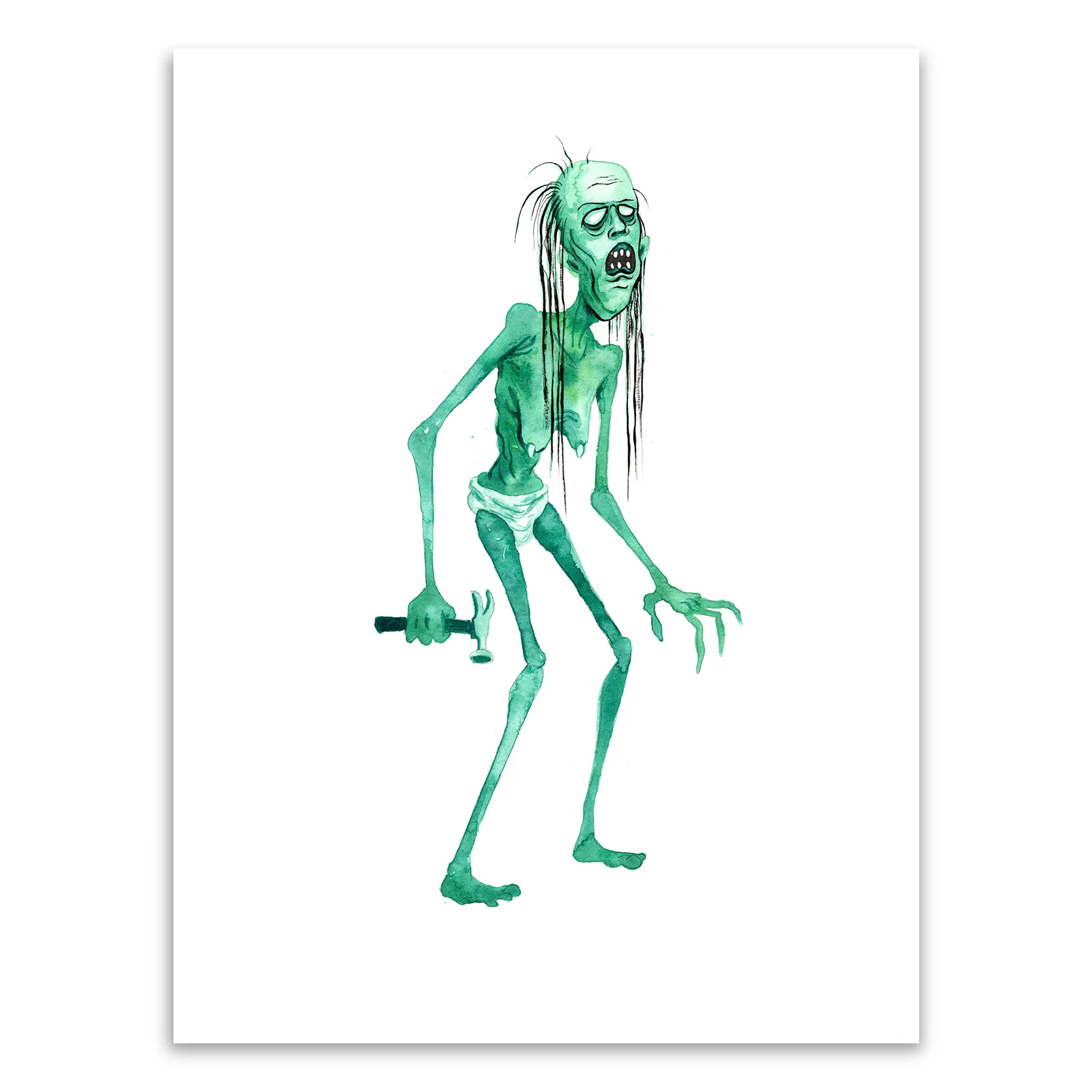 Tristan Medieros Original Art, by Alex Pardee thumbnail 2